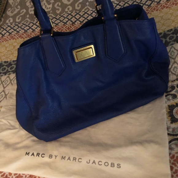 Royal blue Marc by Marc Jacobs hobo crossbody bag